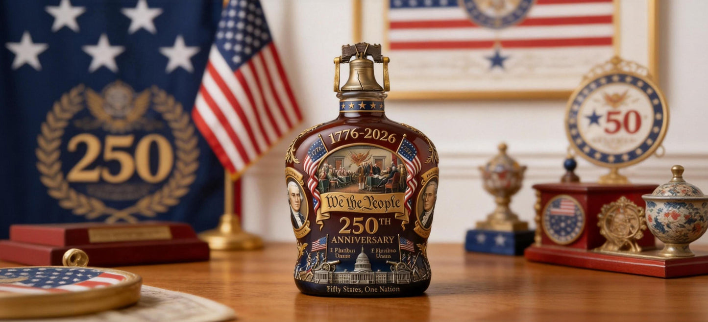 🎁 Warehouse Clearance🏆 10,000 Sold This Week✨-U.S. 250th Anniversary Commemorative Whiskey Bottle