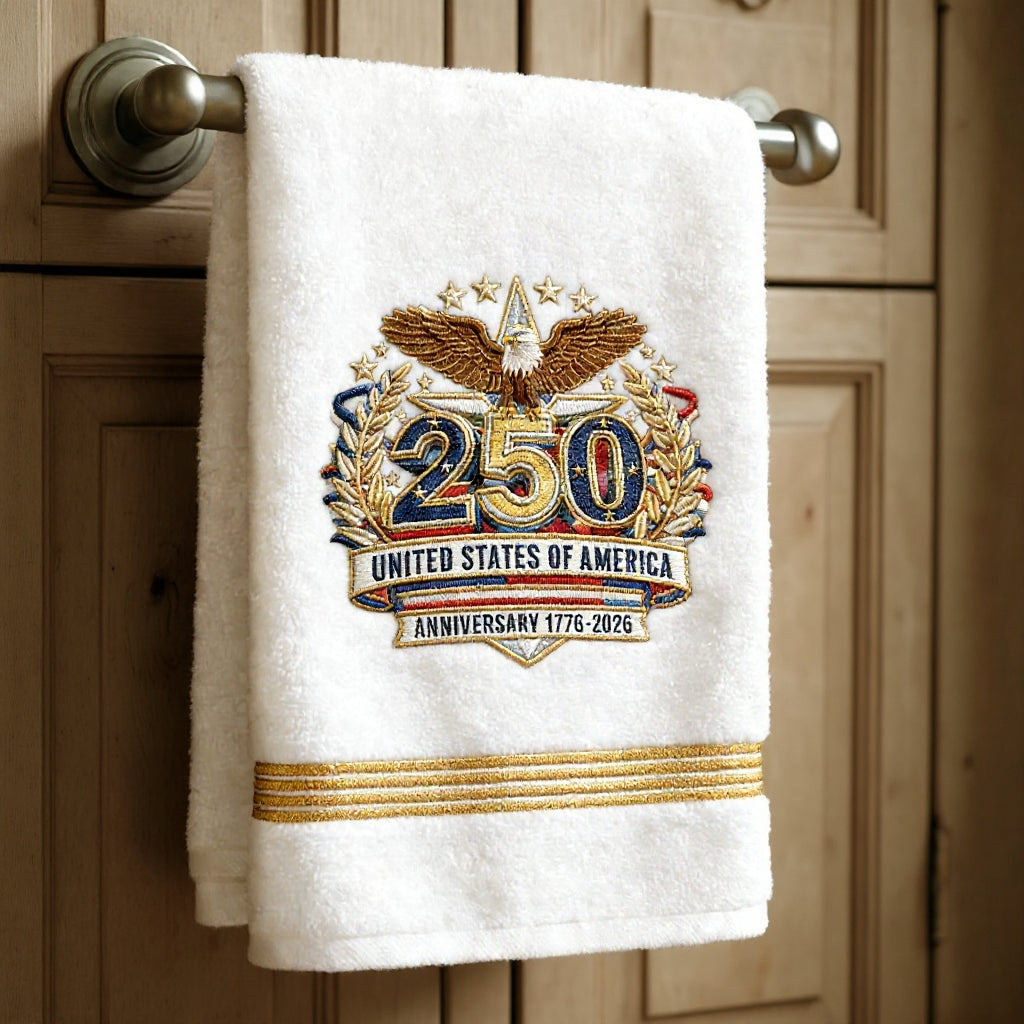 250th Anniversary Commemorative Towel | A Tribute Woven in Thread