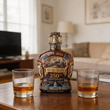 🎁 Warehouse Clearance🏆 10,000 Sold This Week✨-U.S. 250th Anniversary Commemorative Whiskey Bottle