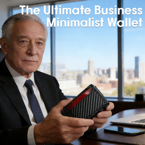 🔥🔥The Ultimate Business Minimalist Wallet | Premium Pop-Up Leather Edition🎁