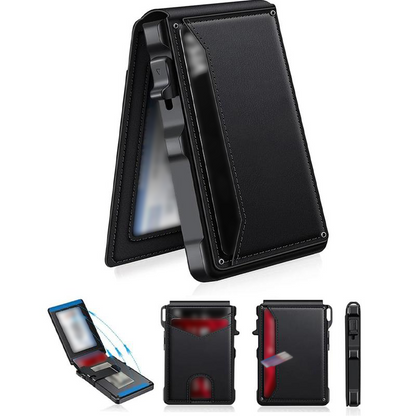 🔥🔥The Ultimate Business Minimalist Wallet | Premium Pop-Up Leather Edition🎁