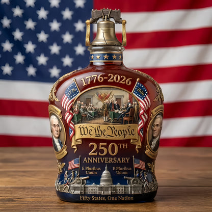 🎁 Warehouse Clearance🏆 10,000 Sold This Week✨-U.S. 250th Anniversary Commemorative Whiskey Bottle