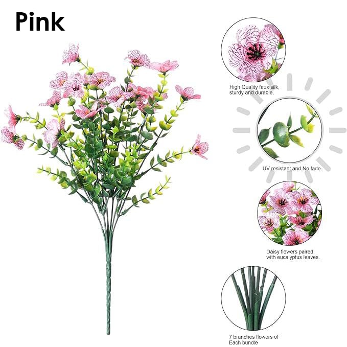 🌸Last Day Sale 49% OFF💐 UV Resistant Colorful Artificial Flower