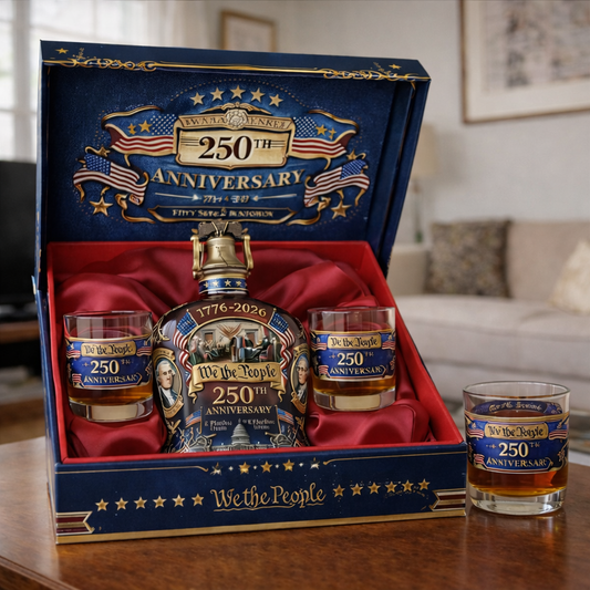 🎁 Warehouse Clearance🏆 10,000 Sold This Week✨-U.S. 250th Anniversary Commemorative Whiskey Bottle