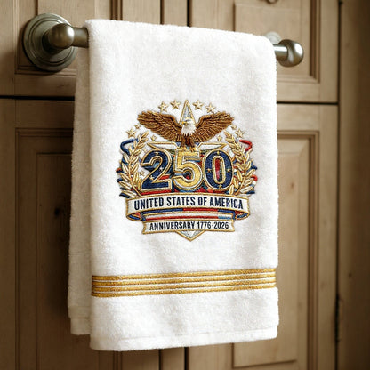 250th Anniversary Commemorative Towel | A Tribute Woven in Thread