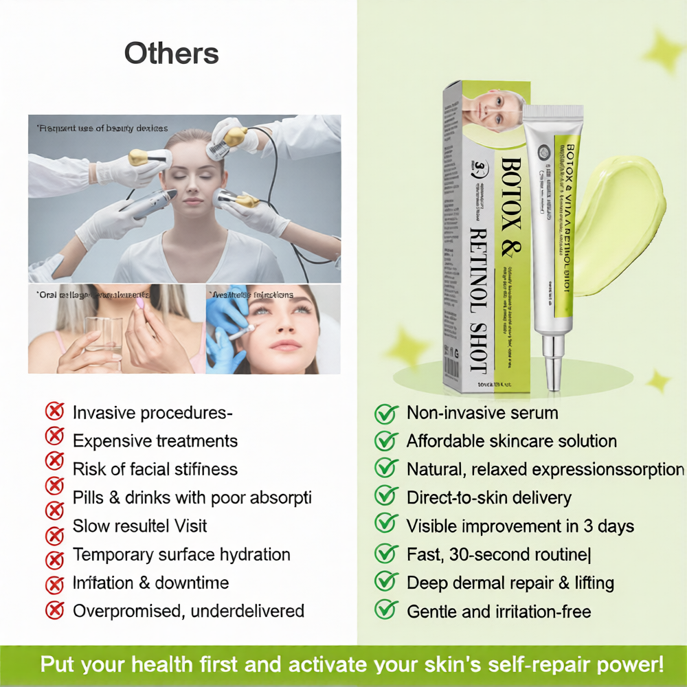 💫 Botox & Vita-A Retinol Shot Wrinkle-Lift Tightening cream - Last Day Promotion 70% OFF