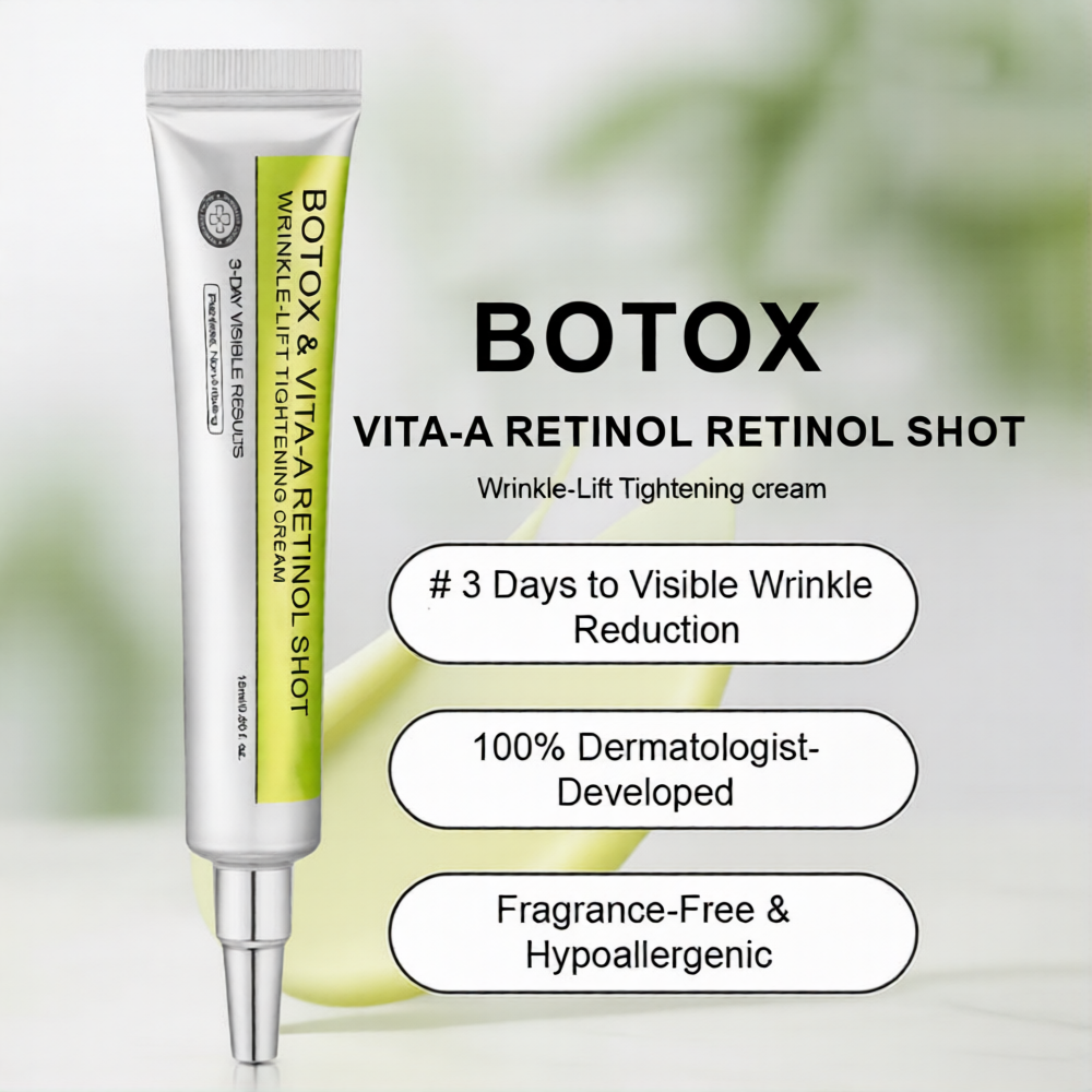 💫 Botox & Vita-A Retinol Shot Wrinkle-Lift Tightening cream - Last Day Promotion 70% OFF